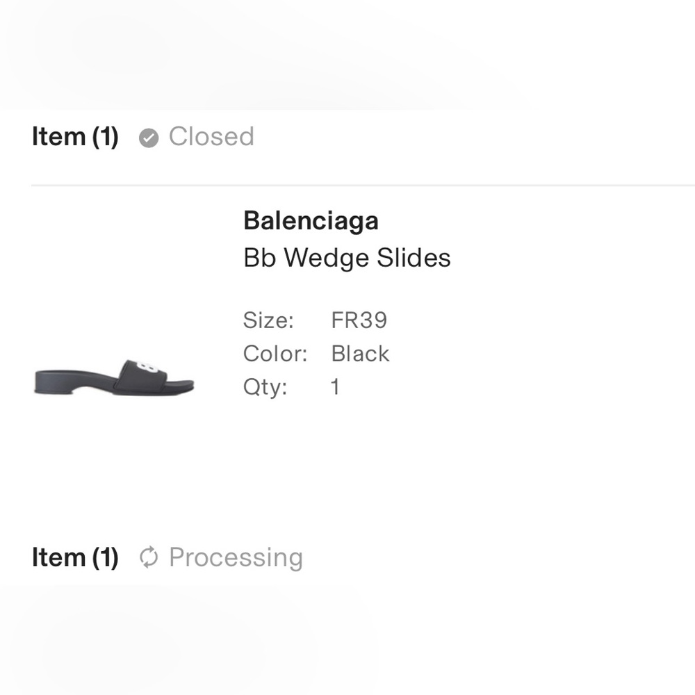 Balenciaga Pool Slides - Picture 3 of 3
